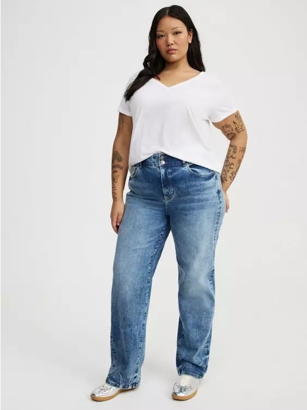 Torrid High Rise 90’s Straight Jeans.  Size 18R